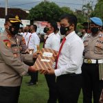 Kapolres Gianyar Lepas Puluhan Anggota Purnabakti