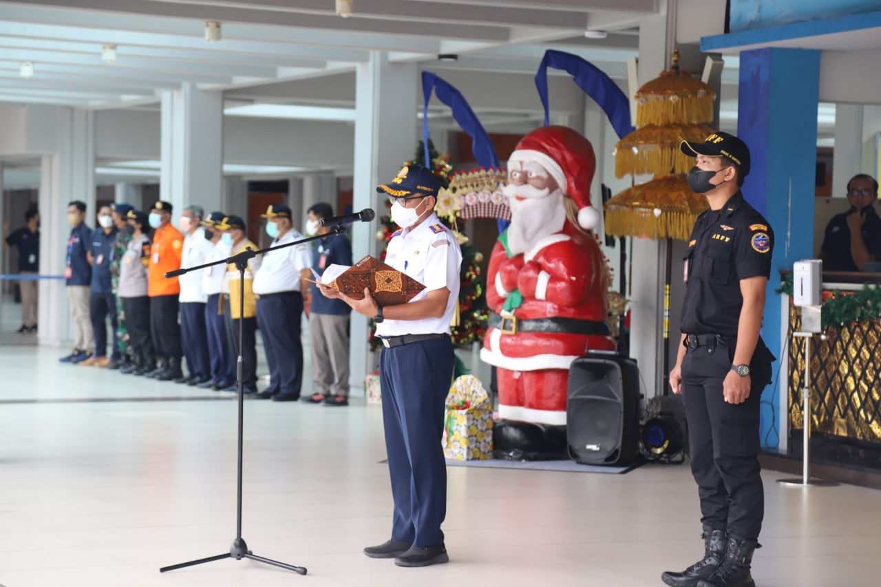 Posko Nataru 2021/2022 Resmi Ditutup, Bandara Internasional I Gusti Ngurah Rai – Bali Catat Operasional Berjalan Lancar