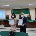 Pengadilan Negeri Bangli bersama  Paradi Denpasar Tandatangi MoU  Pos Bantuan HUkum