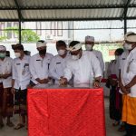 Walikota Jaya Negara Resmikan TPS3R Paku Sari Kelurahan Panjer.Minta Langsung Beroperasi Tangani Masalah Sampah di Wilayah Panjar.