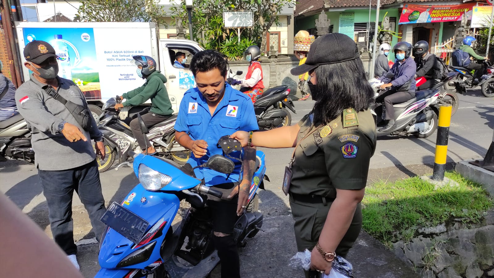 Kasus Melonjak, Tim Yustisi Denpasar Perketat Penertiban Prokes.