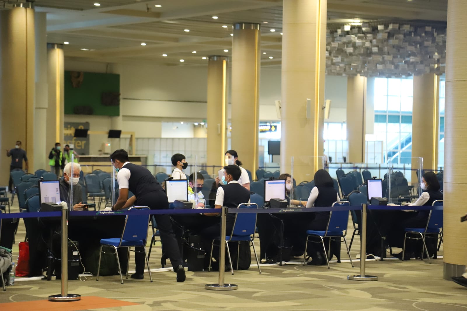 Januari 2022, Bandara International  I Gusti Ngurah  Rai – Bali Layani  590 Ribu Penumpang