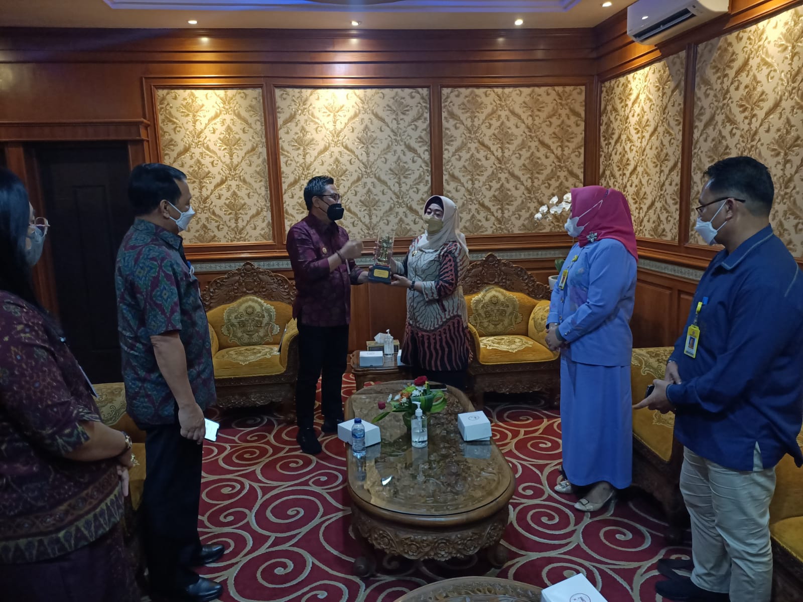 Wawali Arya Wibawa Terima Kunjungan Wakil Bupati Pohuwato