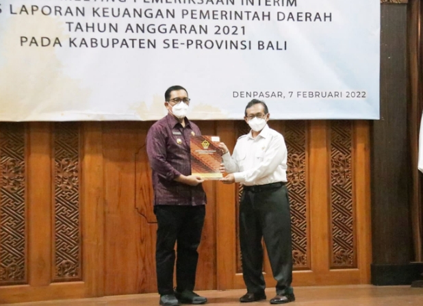 Bupati Tabanan Entry Meeting dengan Kepala BPK