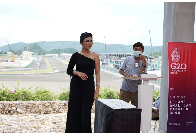 Dukung Presidensi G20, KPKNL Mataram Lelang Produk UMKM di Mandalika