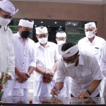 Jaya Negara Hadiri Karya Melapas, Mendem Pedagingan Lan Mecaru Rsigana Pemerajan LPD Desa Adat Kesiman