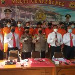 Satuan Narkoba Polres Gianyar Ungkap 9 Pelaku Pengedar dan Pemakai Narkoba