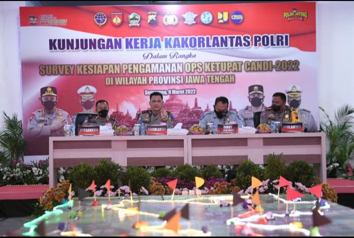 Kakorlantas Irjen Pol Firman Shantyabudi Tinjau Jalur Mudik Jelang Operasi Ketupat 2022