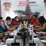 Pemkab Tabanan Hadiri Exit Tim Pemeriksaan Interim LKPD 2021 BPK-RI Perwakilan Bali