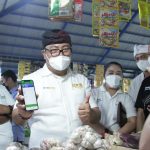 Gencarkan Transformasi Pembayaran Sistem Digital.Pemkot Denpasar Bersama Bank Indonesia Kembali  Sosialisasi Program S.I.A.P QRIS di Pasar Tradisional Galang Ayu.
