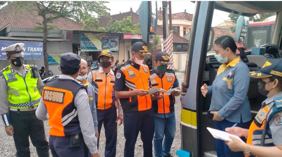 Wujudkan Keselamatan Mudik Lebaran, Dishub Denpasar Cek Kondisi Angkutan