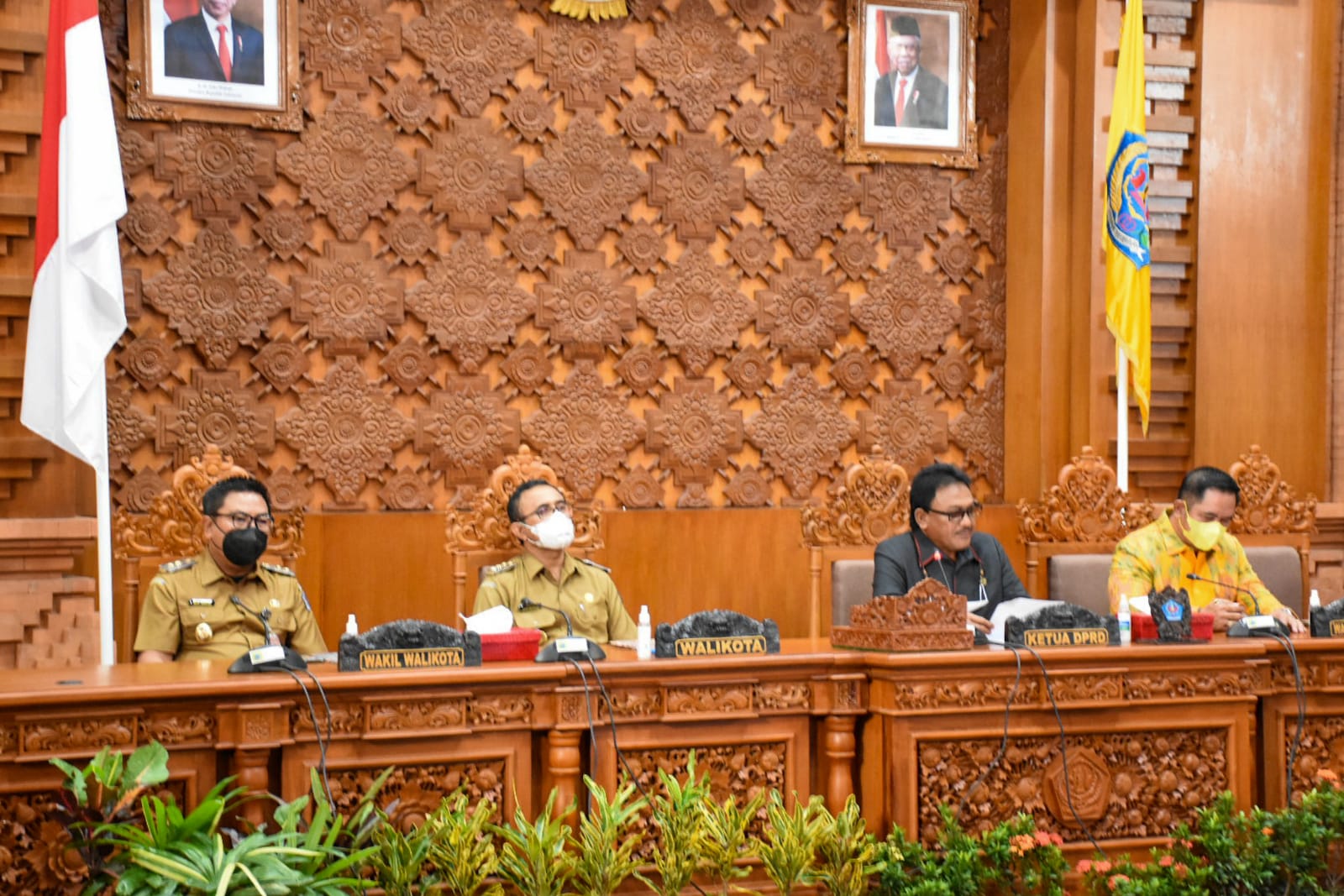 Sidang Paripurna DPRD Kota Denpasar ke-IV,  Walikota Jaya Negara Sampaikan LKPJ Tahun Anggaran 2021