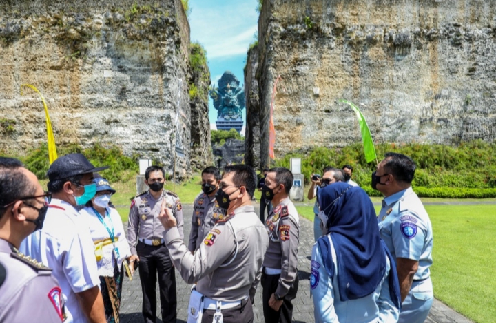 Kakorlantas Cek Lalin Kesiapan Pengamanan KTT G20 di Bali