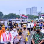 Apel Gelar Pasukan, Kapolri Tekankan Soal Strategi Antisipasi Kemacetan Hingga Vaksinasi Booster saat Mudik