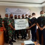 PT Pegadaian Kanwil Bali Nusra, Serahkan bantuan Rp.232.525.000, dalam kegiatan Non-Program Kodam IX/Udayana, Pembangunan Pompa Hidram di NTT