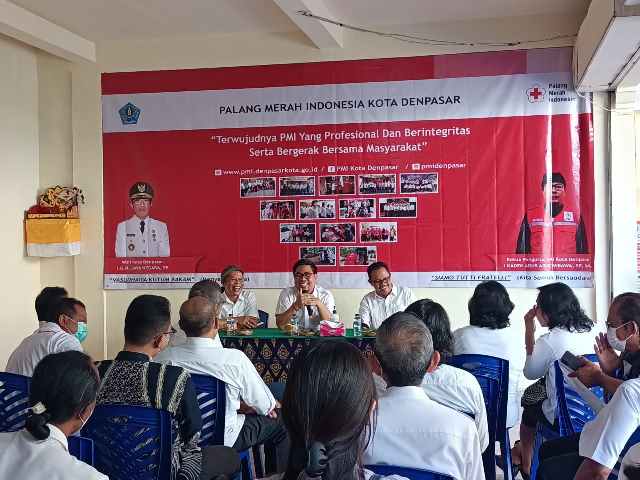 Wakil Walikota Arya Wibawa Hadiri Peringatan Hari PMI se-Dunia di Kota Denpasar