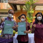 Penandatangan MoU Bunda PAUD Kota Denpasar dan Himpsi Bali, Bentuk Kerja Sama Terkait Pola Asuh Anak Usia Dini