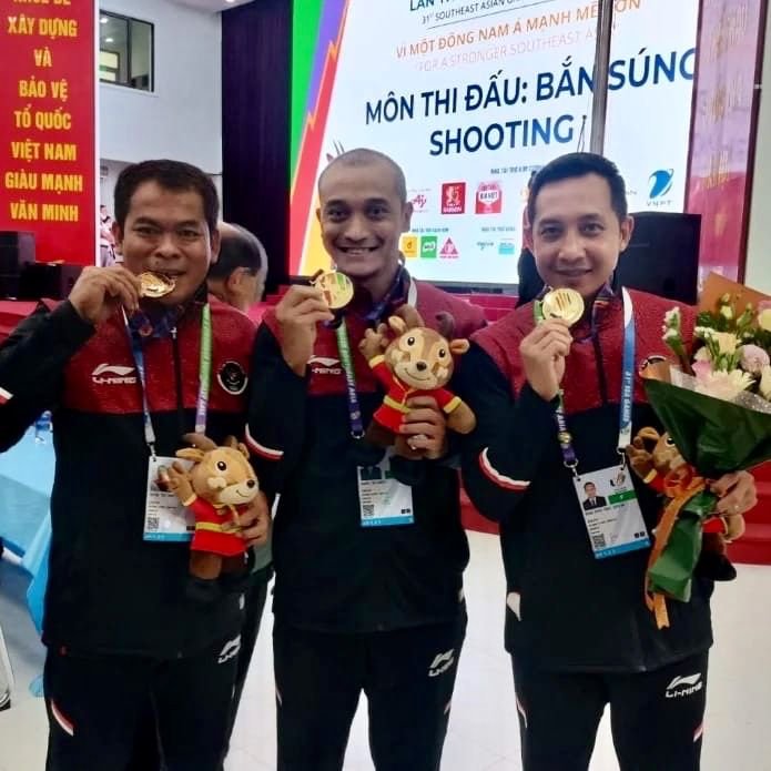 Miliki Segudang Prestasi Menembak Pistol, Serma Dewa Sabet Emas di SEA Games 2022 Vietnam