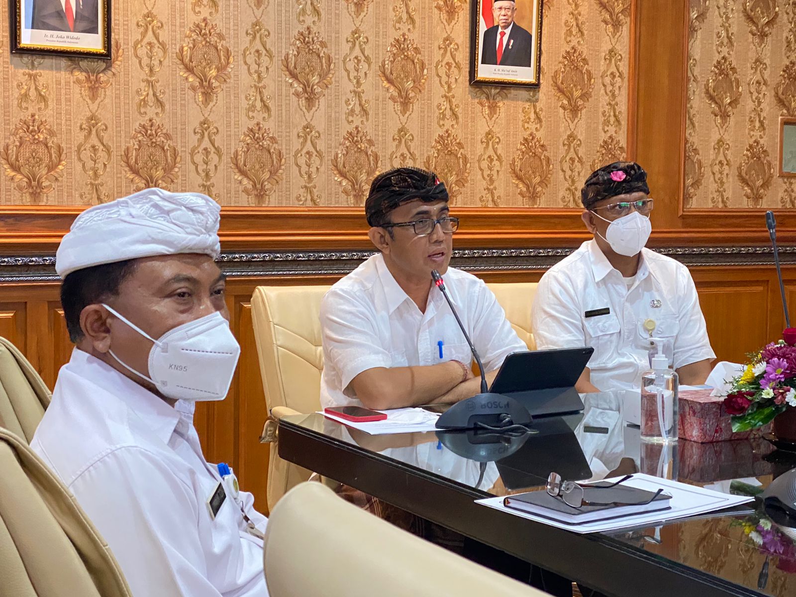Walikota Paparkan Strategi One Health Kota Denpasar Saat Zoom Meeting Dengan WHO