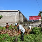 Desa Dauh Puri Kaja Buka Lahan Program Padat Karya Tunai