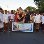 Kota Denpasar Tampilkan Tarian Barong Dalam Pawai Budaya Rangkian Raker KOMWIL IV APEKSI ke 17 Tahun 2022