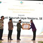 Jagokan Wisata Edukasi Subak Desa Kertalangu.Denpasar Raih Penghargaan Promosi Desa Wisata Nusantara Tingkat Nasional.