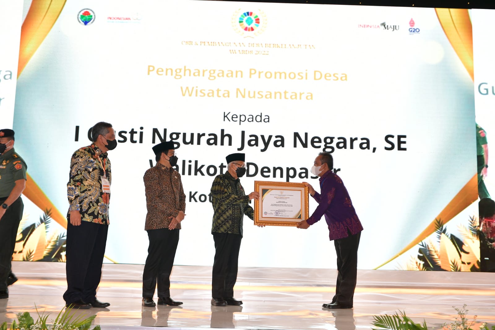 Jagokan Wisata Edukasi Subak Desa Kertalangu.Denpasar Raih Penghargaan Promosi Desa Wisata Nusantara Tingkat Nasional.