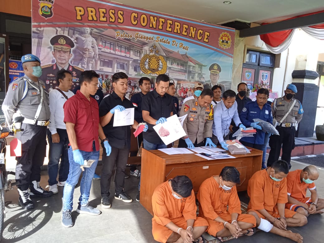 Kapolres Ungkap Empat Kasus Menonjol Di Gianyar