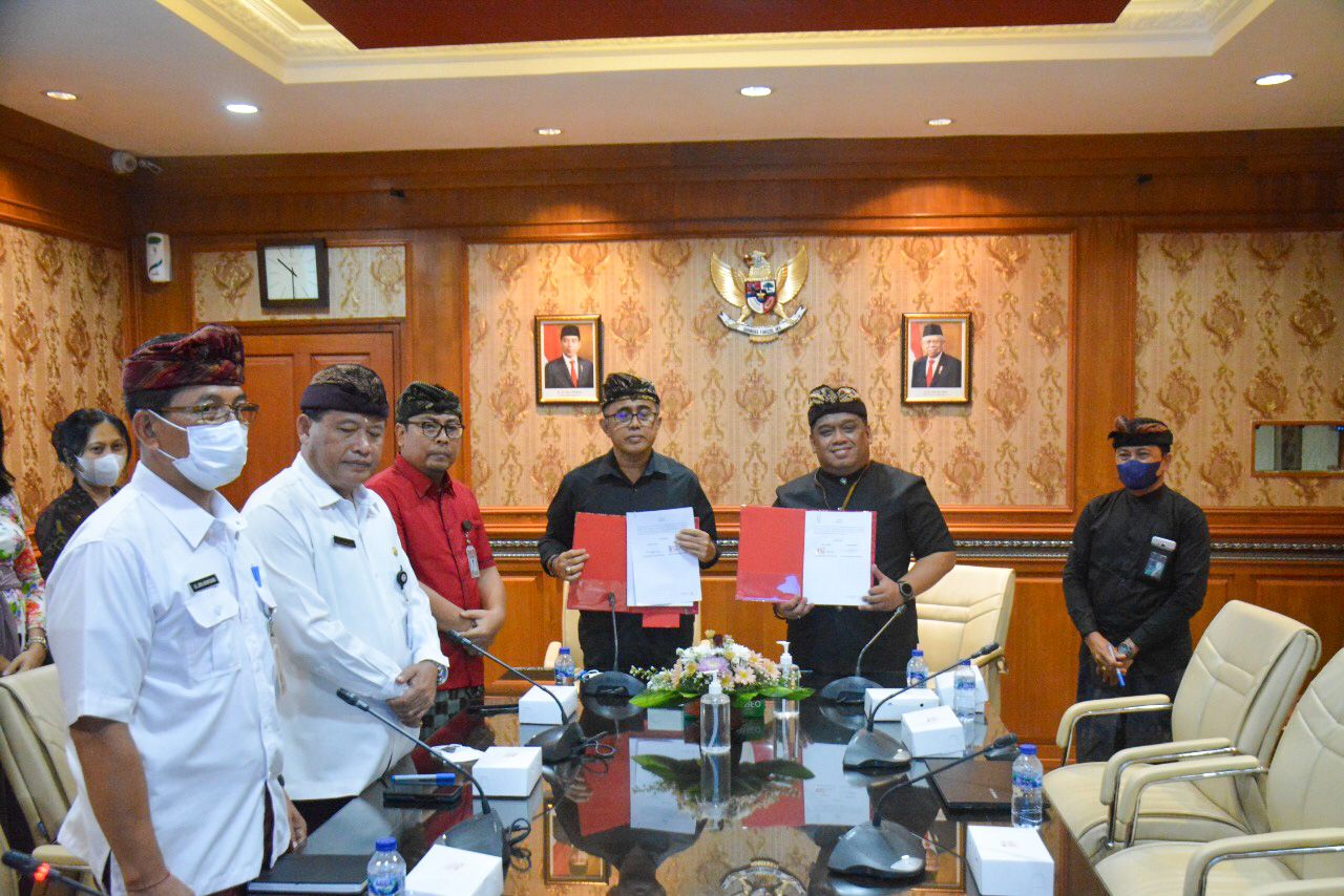 Tandatangani MoU dengan PT. Indonesia Power Bali PGU, Jaya Negara: Kuatkan Sinergi Pengelolaan Kebencanaan dan Energi Berkelanjutan