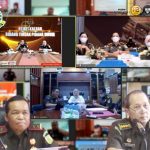 Kajati Kalbar  Mengikuti  Pengajuan  Permohonan  Penghentian  Penuntutan  Bersama  Direktur  Oharda  Kejagung  RI