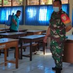 Jelang Pembelajaran Tatap Muka Desa Pemogan Lakukan Penyemprotan Eco Enzym Di Sekolah