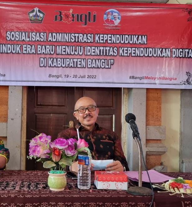 Wabup Diar Buka Sosialisasi Program Pengelolaan Administrasi Kependudukan