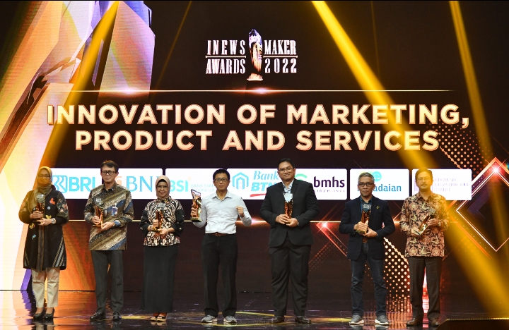 Buah Transformasi Digital: Kartu Emas Pegadaian Raih Penghargaan Inewsmaker Awards 2022