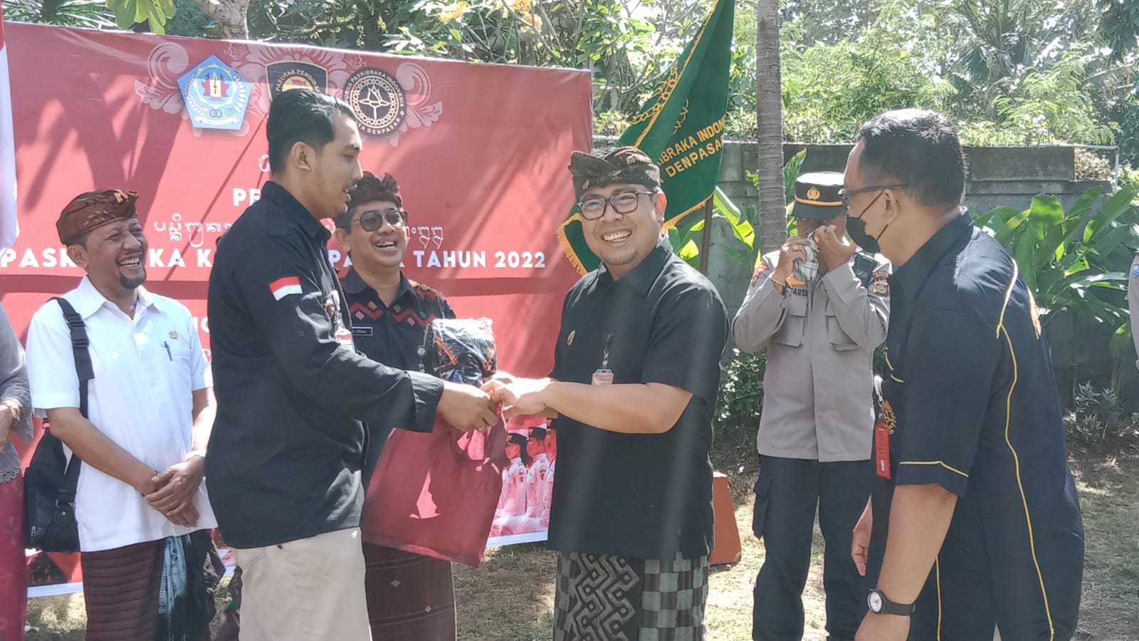 Wawali Arya Wibawa Buka Pelatihan Desa Bahagia Paskibraka Kota Denpasar Tahun 2022
