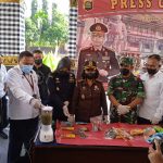 Forkompinda  Kabupaten  Gianyar Musnahkan  Narkotika  Jenis  Hashish  Senilai Rp 3,5 Miliar