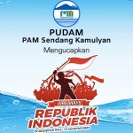PAM  Sendang  Kamulyan  Dirgahayu  Hut  RI Ke-77