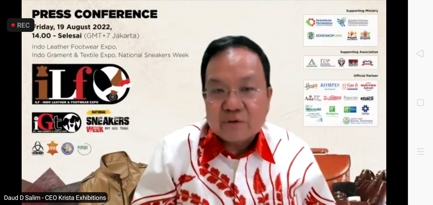Krista Exhibitions  Kembali Gelar  Pameran   Indo Leather & Footwear Expo 2022 