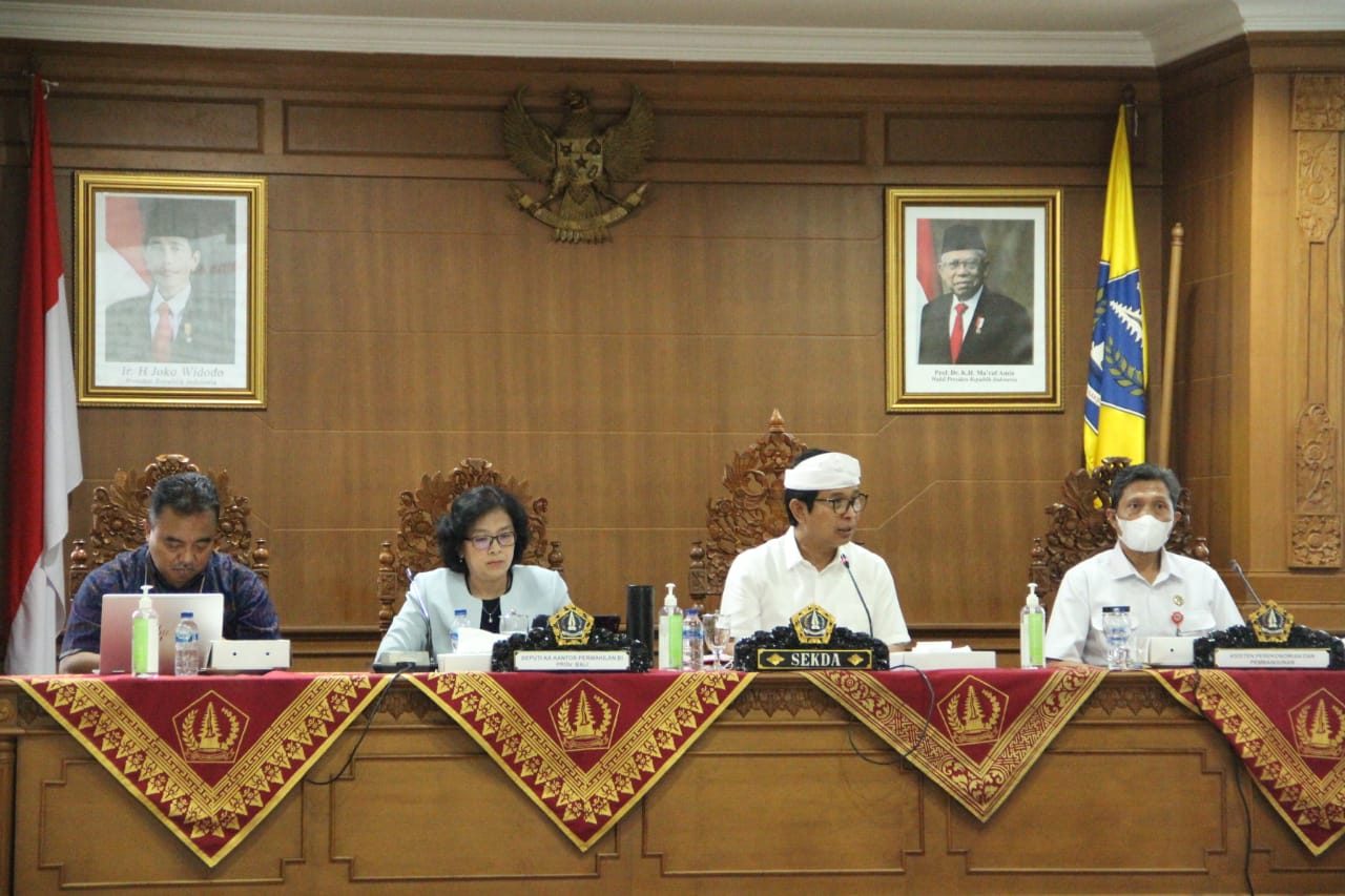 Jaga Stabilitas Harga, Tim Pengendalian Inflasi Daerah (TPID) Kab.Badung   Gelar HLM 