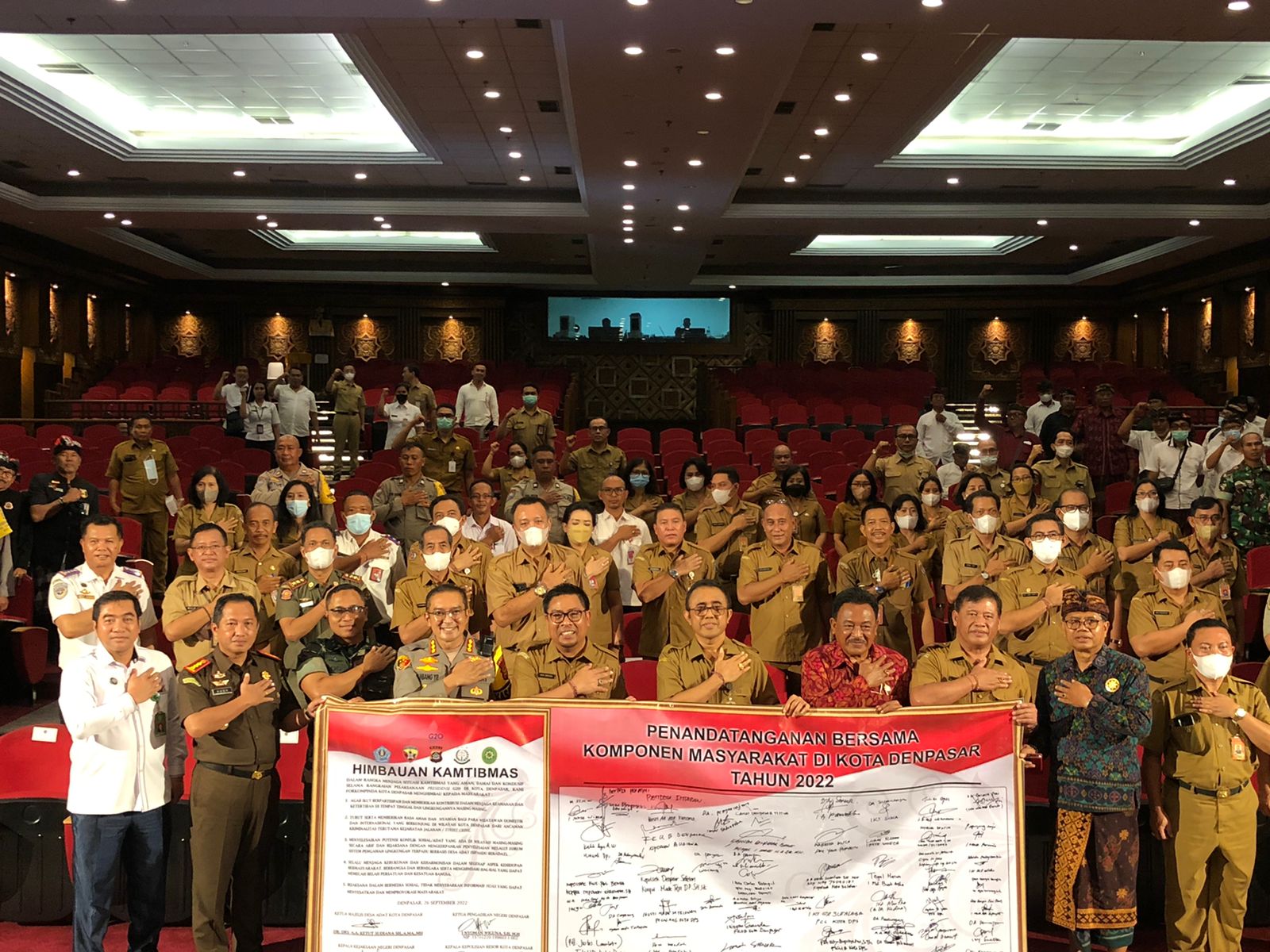 Sukseskan Pelaksanaan KTT G20, Forkopimda Denpasar Imbau Untuk Kompak Jaga Kamtibmas