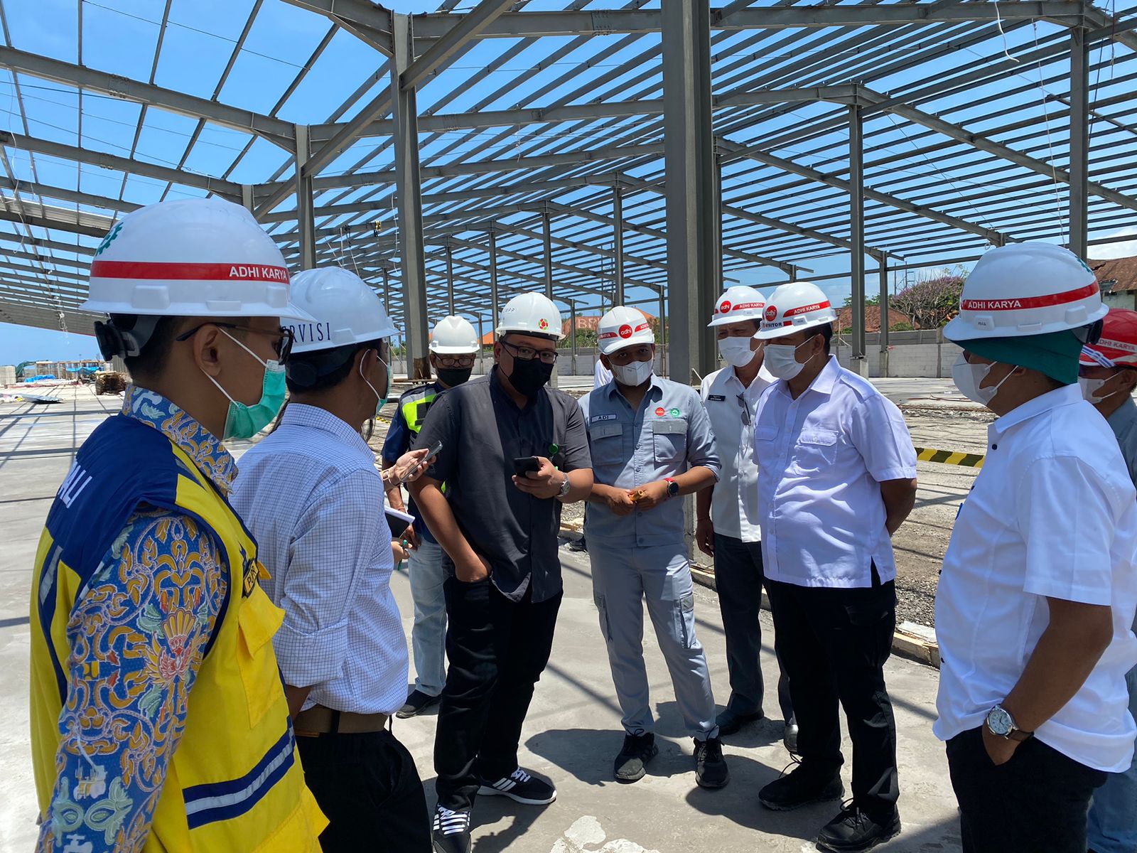 Jelang G20, Stafsus Kemendagri Tinjau Progres Pembangunan TPST Kesiman Kertalangu.