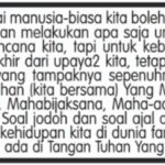 Renungan  JOGER