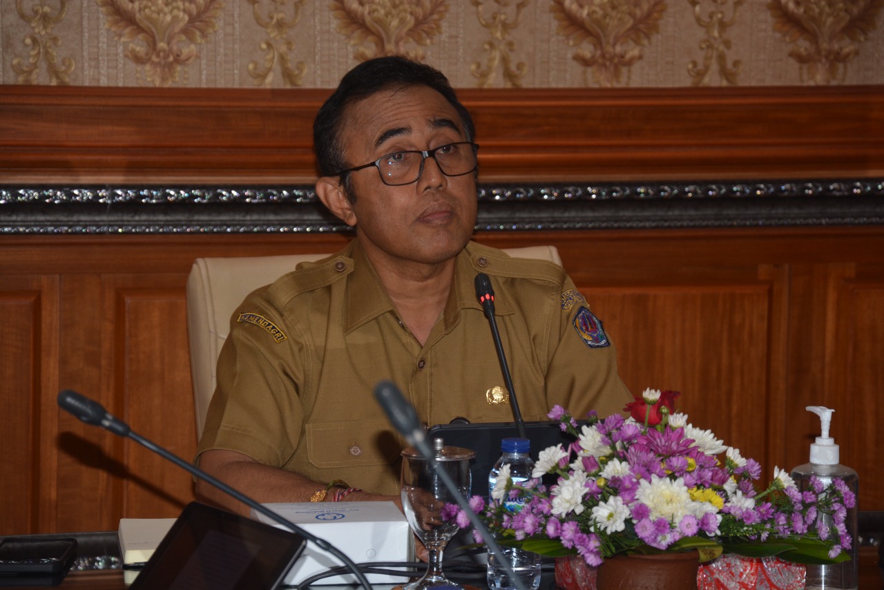 Walikota Jaya Negara Paparkan Beragam Inovasi Saat Evaluasi Program Menuju Smart City Tahun 2022