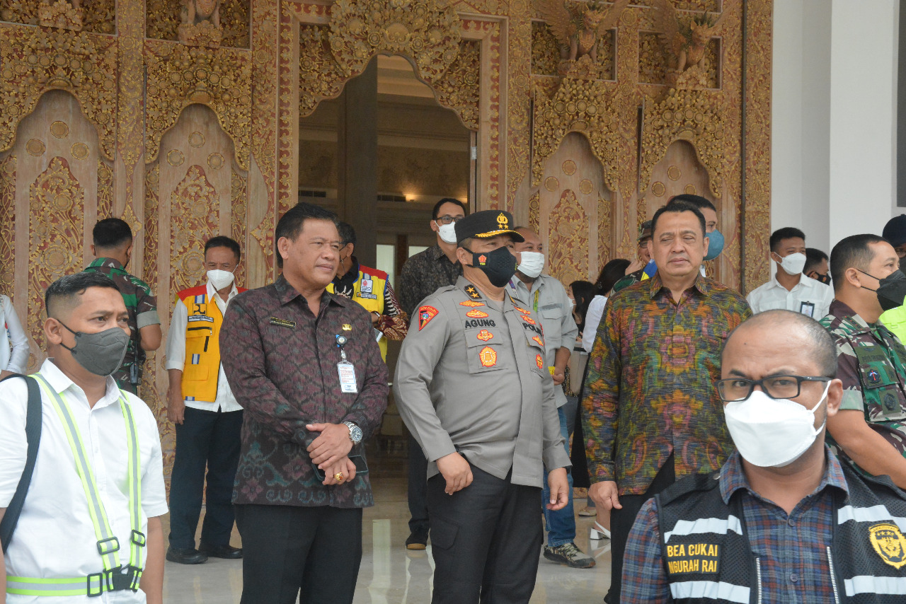 Sekda Alit Wiradana Ikuti Rangkaian Simulasi Alur Pergerakan Tamu VVIP G20