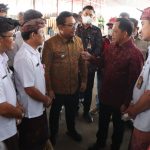 Jelang  Puncak  Acara  G20 di Bali,  Wawali  Arya Wibawa  Terima  Kunjungan  Mendagri  Tinjau  Pembangunan  TPST  Kesiman  Kertalangu