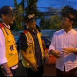 Walikota Jaya Negara Tinjau Jebolnya Gorong-Gorong di Jalan Gatsu Barat.