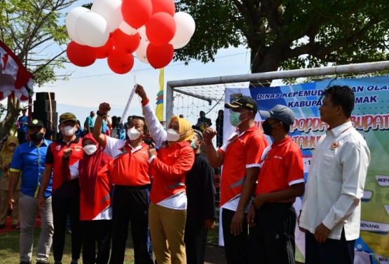 Popda Kabupaten Demak 2022 di Ikuti 3.088 