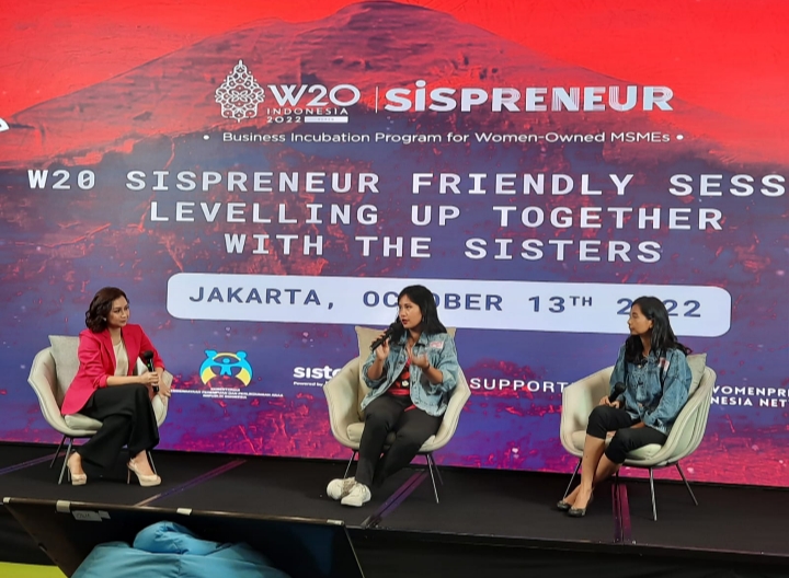 W20 SISPRENEUR Dorong Perempuan Pelaku UMKM Terus Kembangkan Bisnis