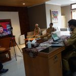 Sekda Alit Wiradana Ikuti Rapat Koordinasi Persiapan G20 Secara Virtual.