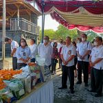 Komitmen Atasi Inflasi,  Jaya Negara Tinjau Giat Pasar Murah di Desa Dangin Puri Kelod