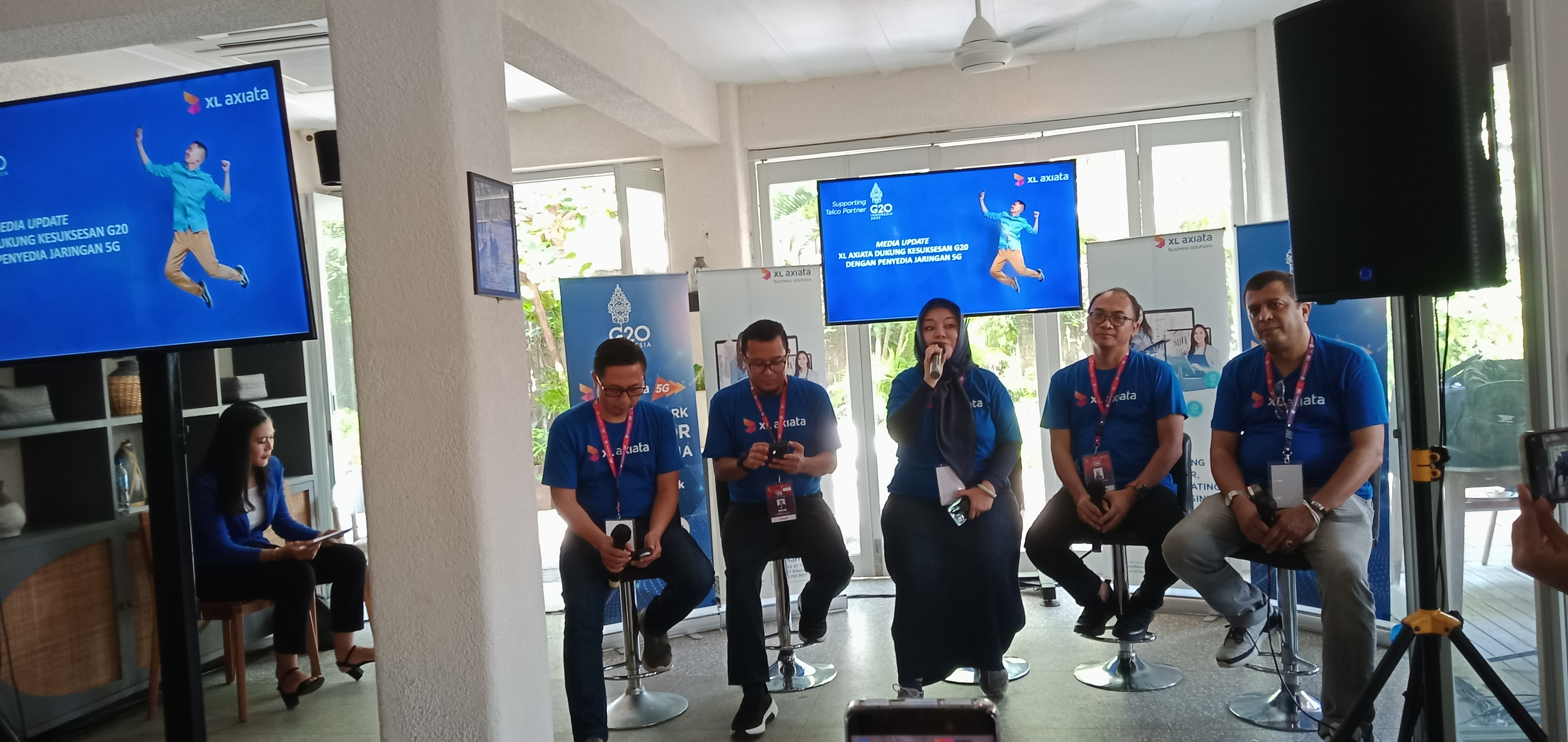 Hadir di Side Event KTT G20, XL Axiata Business Solutions Unjuk Solusi 5G Smart Mining dan Solusi untuk UMKM